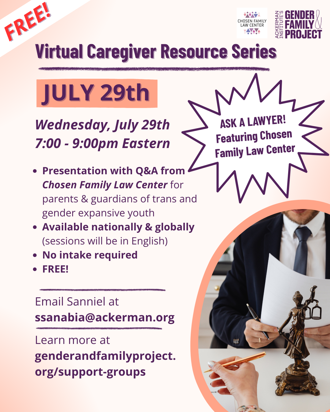 Virtual Caregiver Resource Series CFLC